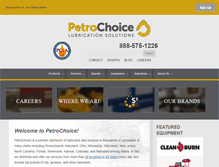 Tablet Screenshot of petrochoice.com